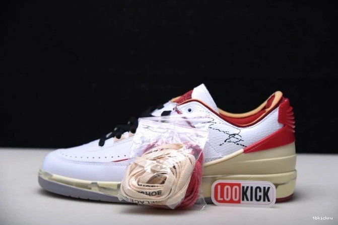 TBK Retro White Jordan Red Off-White Low SP DJ4375-106 2 0713